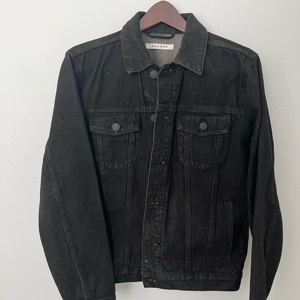 PacSun Charcoal Denim Jacket